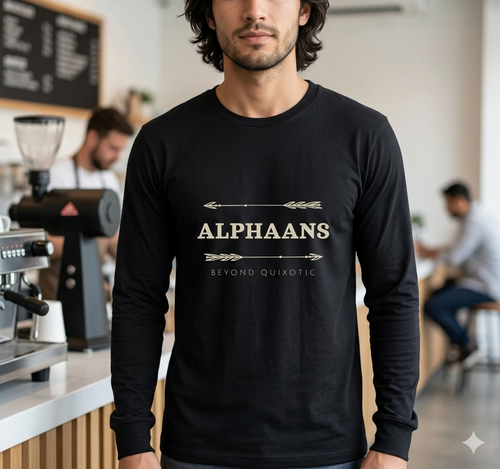 Full sleeve black t shirt